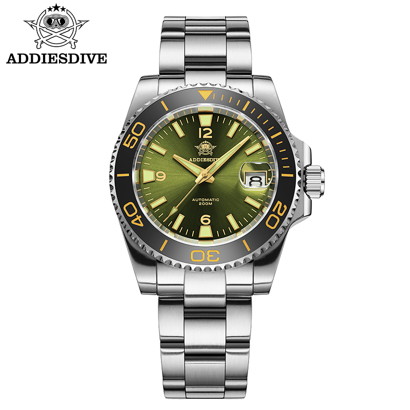 ADDIESDIVE 新しいダイビングギフト腕時計メンズ 8 - Jewelry For Watches のレビューと価格
