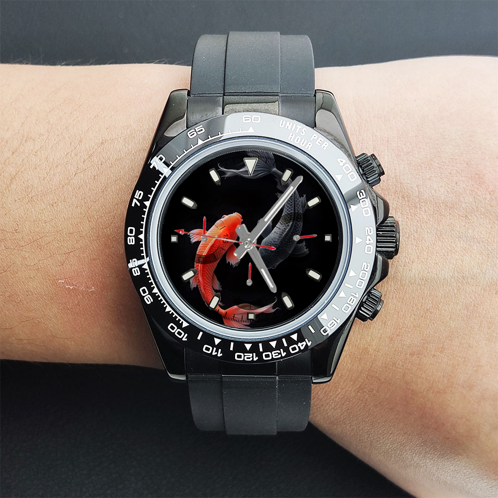 カスタマイズされたクリエイティブVK63腕時計 39.3mm - Jewelry For Watches のレビューと価格