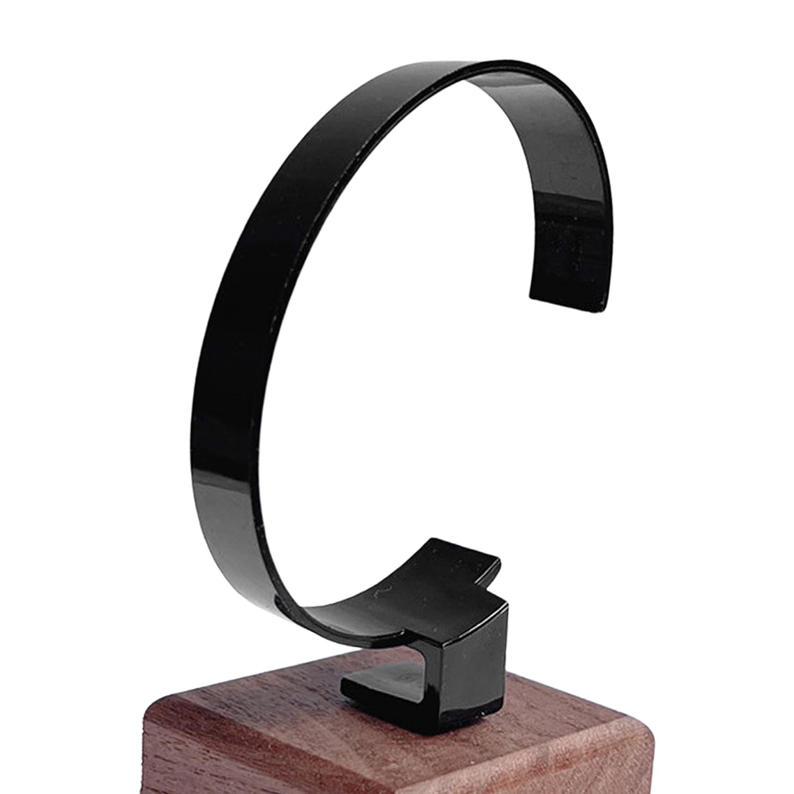C型時計ディスプレイスタンドツール収納安定した木製ベースオー - Jewelry And Watches Inc のレビューと価格